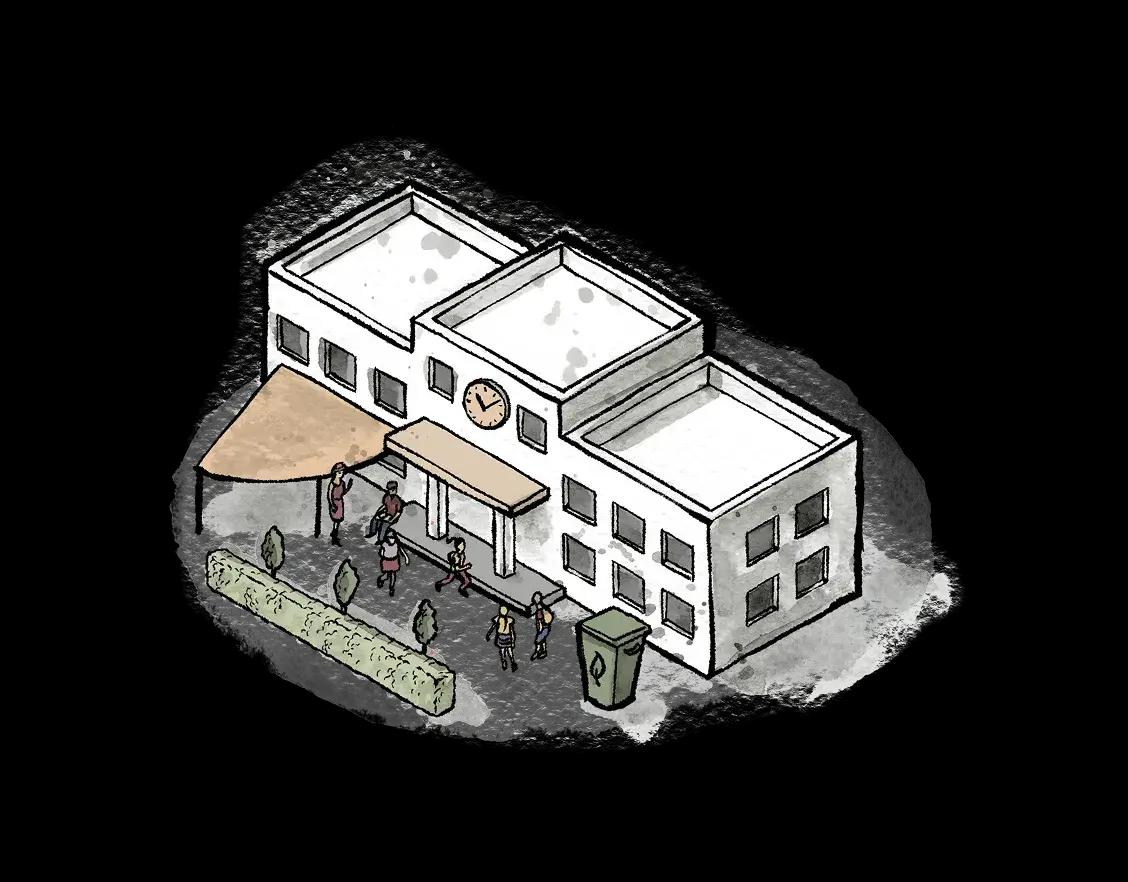Illustrazione scuola
